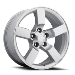 Factory Reproductions FR 50 2001 Ford Lightning Replica SL 20x9 +8 5x135mm 87mm Gloss Silver