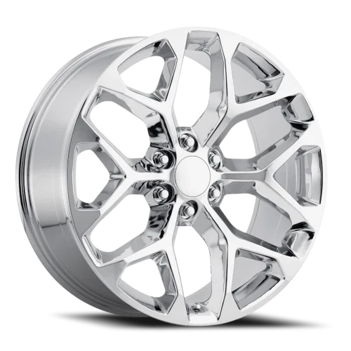 26" Chevy Truck Replica FR59 Chrome Wheel & Tire Package | 295/30R26 Lexani LX-Thirty Tires | Fits Escalade Tahoe Yukon Silverado Sierra
