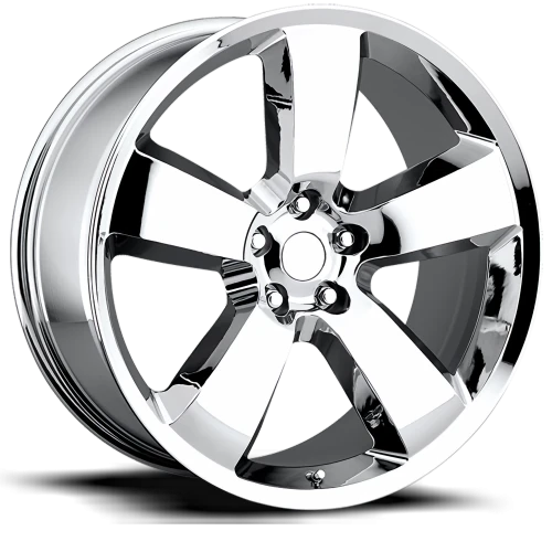 Factory Reproductions FR 61 Dodge Charger SRT8 Replica CH 20x9 +20 5x115mm 71.5mm Chrome