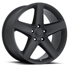 Factory Reproductions FR 63 Jeep Grand Cherokee SRT8 Replica SB 22x9 +30 5x127mm 71.5mm Satin Black