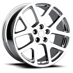 Factory Reproductions FR 64 LX Viper CH 20x10 +18 5x115mm 71.5mm Chrome