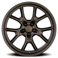Factory Reproductions FR 66F Dodge Anniversary Flow Form Replica BZ 20x10 +22 5x115mm 71.5mm Satin Bronze