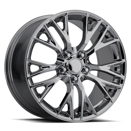 Factory Reproductions FR 70 Dodge Hellcat Replica BC 20x9.5 +15 5x115mm 71.5mm PVD Black Chrome