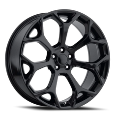 Factory Reproductions FR 71 2016 Chrysler 300C Replica GB 22x9 +18 5x115mm 71.5mm Gloss Black