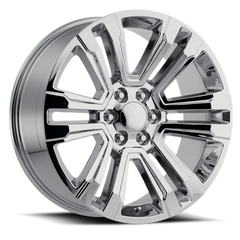 Factory Reproductions FR 72 2017 GMC Denali Replica CH 26x10 +30 6x139.7mm 78.1mm Chrome