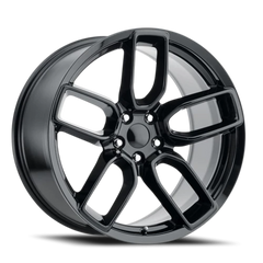 Factory Reproductions FR 74 Dodge Widebody Replica GB 20x10.5 -9 5x115mm 71.5mm Gloss Black