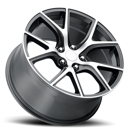 Factory Reproductions FR 75 Jeep Trackhawk Replica GY 20x10 +50 5x127mm 71.5mm Gloss Grey Machined Face