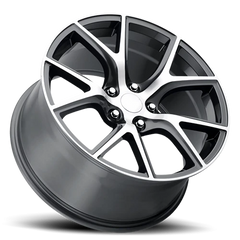 Factory Reproductions FR 75 Jeep Trackhawk Replica GY 20x10 +50 5x127mm 71.5mm Gloss Grey Machined Face