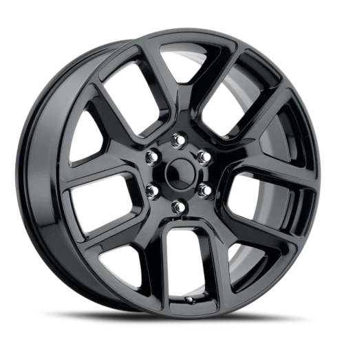 Factory Reproductions FR 76 Ram Truck 1500 GB 24x10 +15 6x139.7mm 77.8mm Gloss Black