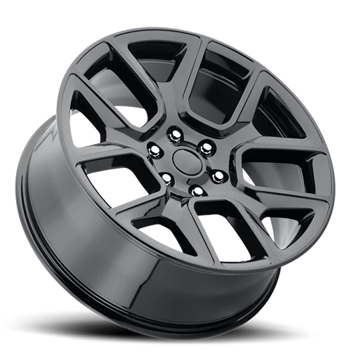 Factory Reproductions FR 76 Ram Truck 1500 GB 24x10 +15 6x139.7mm 77.8mm Gloss Black
