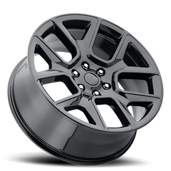 Factory Reproductions FR 76 Ram Truck 1500 GB 22x9 +15 6x139.7mm 77.8mm Gloss Black