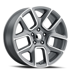 Factory Reproductions FR 76 Ram Truck 1500 GY 22x9 +15 6x139.7mm 77.8mm Satin Grey Machined Face