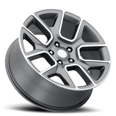 Factory Reproductions FR 76 Ram Truck 1500 GY 22x9 +15 6x139.7mm 77.8mm Satin Grey Machined Face