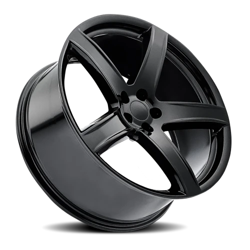 Factory Reproductions FR 77 Dodge Hellcat HC2 Replica GB 20x9.5 +18 5x115mm 71.5mm Gloss Black