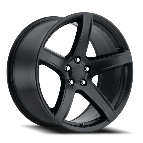 Factory Reproductions FR 77 Dodge Hellcat HC2 Truck Replica SB 22x10 +25.4 5x139.7mm 77.8mm Satin Black