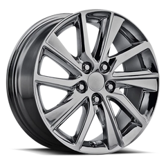 Factory Reproductions FR 82 Lexus ES300H 10 Spoke Replica BC 17x7 +40 5x114.3mm 60.1mm PVD Black Chrome