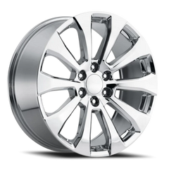 Factory Reproductions FR 92 2019 GM Silverado High Country Replica CH 22x9 +28 6x139.7mm 78.1mm Chrome