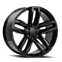 Factory Reproductions FR 94 Cheverolet Silverado Z71 Split 5 Replica GB 22x9 +15 5x139.7mm 78.1mm Gloss Black