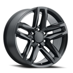 22" Chevy Truck Replica FR94 Satin Black Wheel & Tire Package | 275/50R22 Michelin LTX M/S2 Tires | Fits Escalade Tahoe Yukon Silverado Sierra