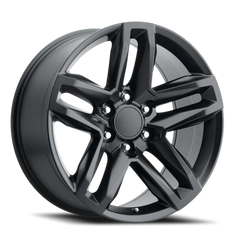 Factory Reproductions FR 94 Cheverolet Silverado Z71 Split 5 Replica SB 20x9 +15 6x139.7mm 78.1mm Satin Black