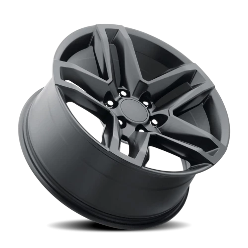 Factory Reproductions FR 94 Cheverolet Silverado Z71 Split 5 Replica SB 20x9 +15 6x139.7mm 78.1mm Satin Black