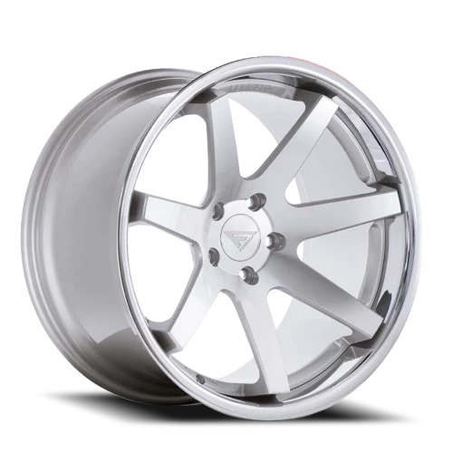 Ferrada FR1 MS 22x11 +20 5x112mm Machined Silver Chrome Lip