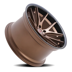 Ferrada FR2 BZ 20x9 +20 5x120mm 74.1mm Matte Bronze Gloss Black Lip