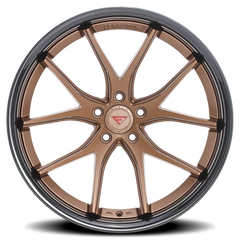 Ferrada FR2 BZ 20x10 +40 5x120mm 72.56mm Matte Bronze Gloss Black Lip