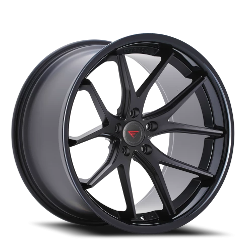 Ferrada FR2 MB 22x11 +20 5x120mm 74.1mm Matte Black Gloss Black Lip