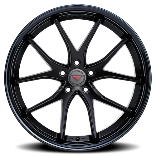 Ferrada FR2 MB 22x9 +40 5x108mm 63.5mm Matte Black Gloss Black Lip