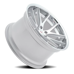 Ferrada FR2 MS 19x8.5 +33 5x120mm 72.56mm Machined Silver Chrome Lip