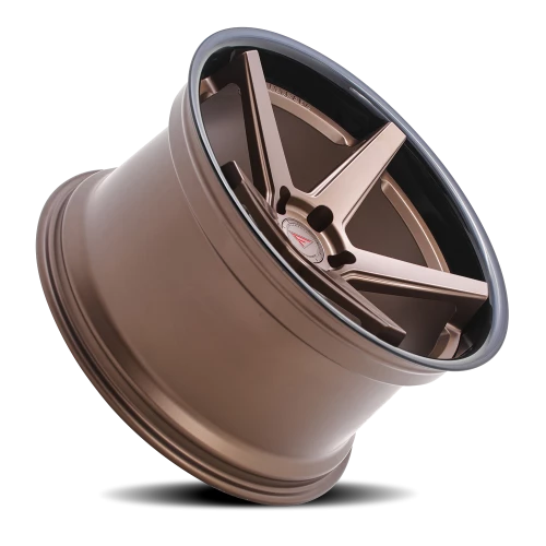 Ferrada FR3 BZ 19x10.5 +25 5x112mm 66.56mm Matte Bronze Gloss Black Lip