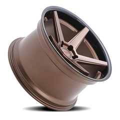 Ferrada FR3 BZ 19x8.5 +15 5x120mm 74.1mm Matte Bronze Gloss Black Lip