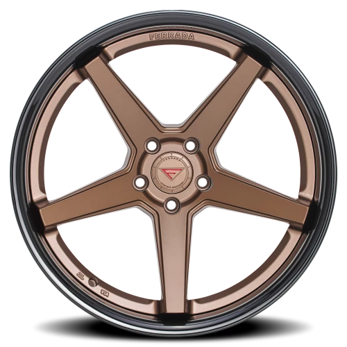 Ferrada FR3 BZ 22x11 +20 5x112mm 66.56mm Matte Bronze Gloss Black Lip