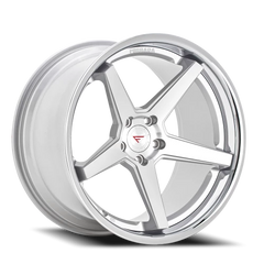 Ferrada FR3 MS 19x9.5 +35 5x120mm 72.56mm Machined Silver Chrome Lip