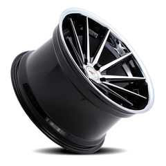Ferrada FR4 MA 22x10.5 +40 5x120mm 74.1mm Machined Black Chrome Lip