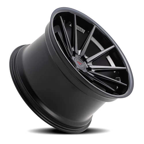 Ferrada FR4 MB 22x9.5 +15 5x120mm 74.1mm Matte Black Gloss Black Lip