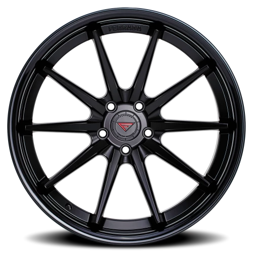 Ferrada FR4 MB 20x10 +13 5x115mm 71.6mm Matte Black Gloss Black Lip