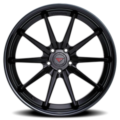 Ferrada FR4 MB 20x10.5 +38 5x108mm 73.1mm Matte Black Gloss Black Lip