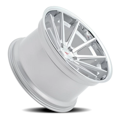 Ferrada FR4 MS 20x10 +40 5x120mm 72.56mm Machined Silver Chrome Lip