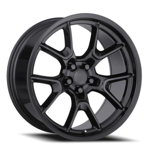 Factory Reproductions FR 66F Dodge Anniversary Flow Form Replica GB 20x10 +22 5x115mm 71.5mm Gloss Black