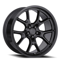 Factory Reproductions FR 66F Dodge Anniversary Flow Form Replica GB 20x9.5 +15 5x115mm 71.5mm Gloss Black