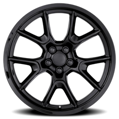 Factory Reproductions FR 66F Dodge Anniversary Flow Form Replica GB 20x10 +22 5x115mm 71.5mm Gloss Black