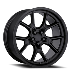 Factory Reproductions FR 66F Dodge Anniversary Flow Form Replica SB 20x11 -3 5x115mm 71.5mm Satin Black