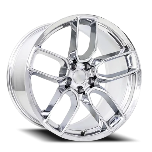 Factory Reproductions FR 74 Dodge Widebody Replica CH 20x10.5 -9 5x115mm 71.5mm Chrome