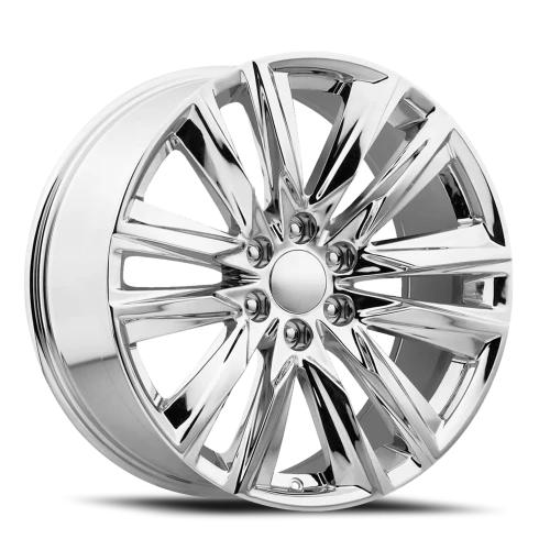 Factory Reproductions FR 90 2022 Escalade Sport Replica CH 22x9 +28 6x139.7mm 78.1mm Chrome