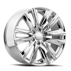 24" Chevy Truck Replica FR90 Chrome Wheel & Tire Package | 285/40R24 Arroyo Grand Sport All Season Tires | Fits Escalade Tahoe Yukon Silverado Sierra