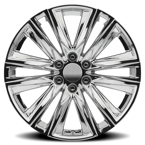 Factory Reproductions FR 90 2022 Escalade Sport Replica CH 22x9 +28 6x139.7mm 78.1mm Chrome