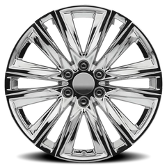 Factory Reproductions FR 90 2022 Escalade Sport Replica CH 22x9 +28 6x139.7mm 78.1mm Chrome