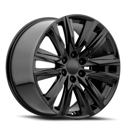 Factory Reproductions FR 90 2023 Escalade Sport Replica GB 22x9 +28 6x139.7mm 78.1mm Gloss Black